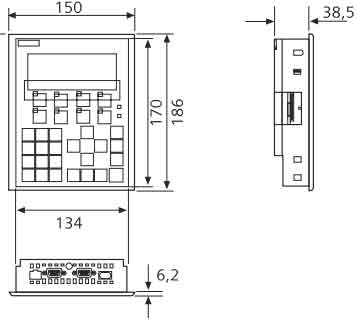 !!!!!SIEMENS+77系列面板(6AV6 641)+安装方式2